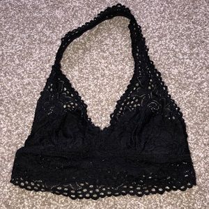 Aerie black lace bralette